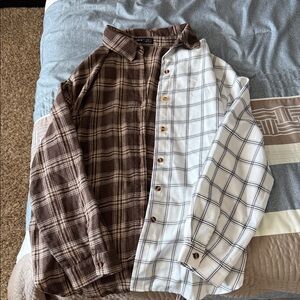 Two tone flannel